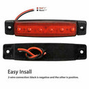 4Pcs 12V Red Green Boat Navigation LED Lights Stern Ne Lights Starboard U3Q3