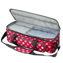 #A Yarn Storage Bag Red Polka Dot Print Wool Knitting Sewing Tool Travel Organiz