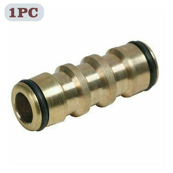 1/2" Brass Quick Connect Hose Fitting Male To Male Fast Garden Connector M5T9