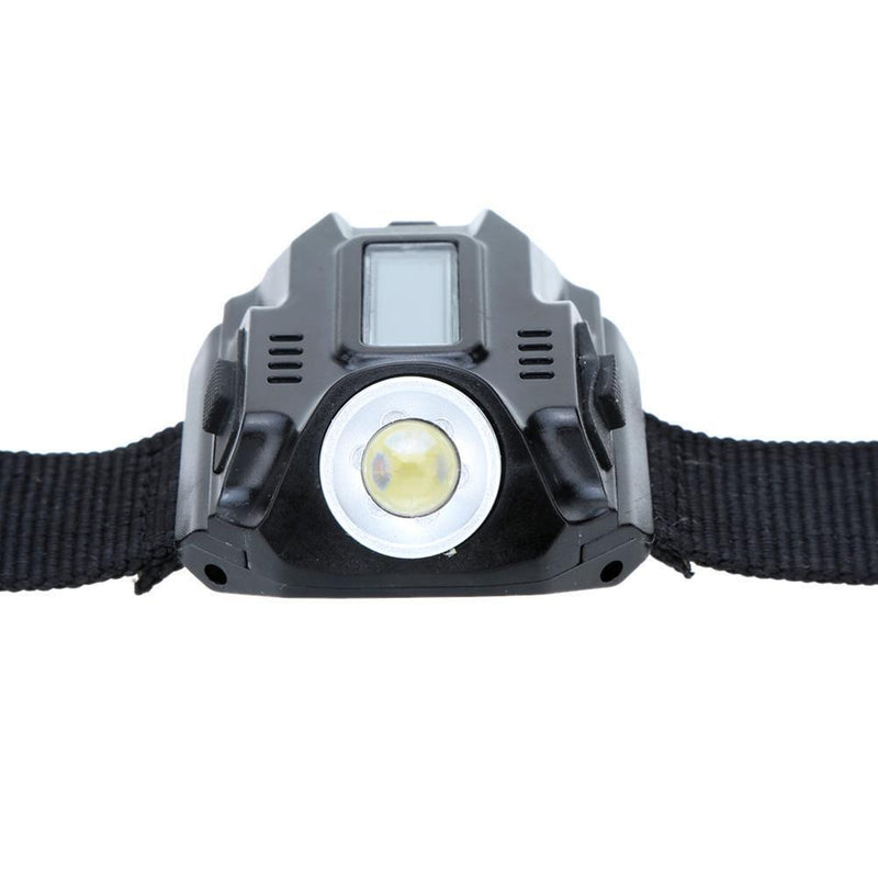 LED Wrist Flashlight Torch USB Rechargeable Outdoor Camping Waterproof Lamp