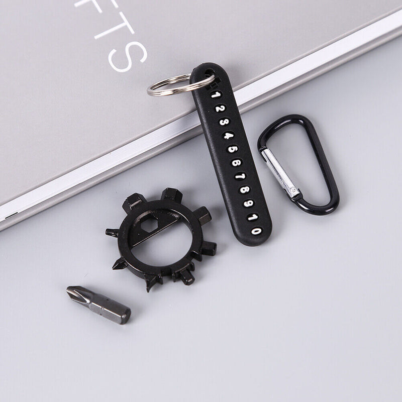 Bicycle Multi Repair Tools Stainless Steel 12 in 1 Bottle Opener Screwdrive