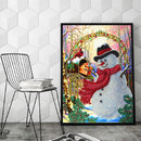 Special Shaped Snowman 5D DIY Diamond Painting Handwork Kit Home Decor Craft