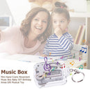 Music Box Movement Keychain Handy Crank Music Birthday Gift S