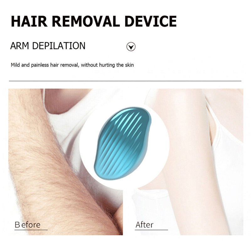 #A Painless Physical Crystal Hair Remover Safe Epilator for Men Women Body Beaut