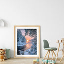 Diamond Painting Snow Scene Full Round Drill Rhinestone Picture