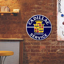 Round Metal Tin Sign Plaque Wall Letters Posters Iron Painting for Bar (1) Newly