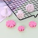 Plastic Flower Fondant Baking Mould Cookies Mold Cake Icing Plunger Decor Too
