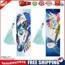 2pcs Leather Bookmark 5D DIY Diamond Painting Colorful Horse Cross Stitch