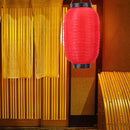 2pcs Japanese Lantern Waterproof Festival Sushi Restaurant Decor (B Red) Newly