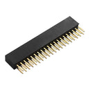 4pcs 2x20 PIN Dual Male Header Pin 2.5mm Pitch Strip Socket for RPi Zero/Zero W