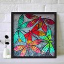 5D Full Round Drill Art DIY dragonfly Diamond Painting Craft