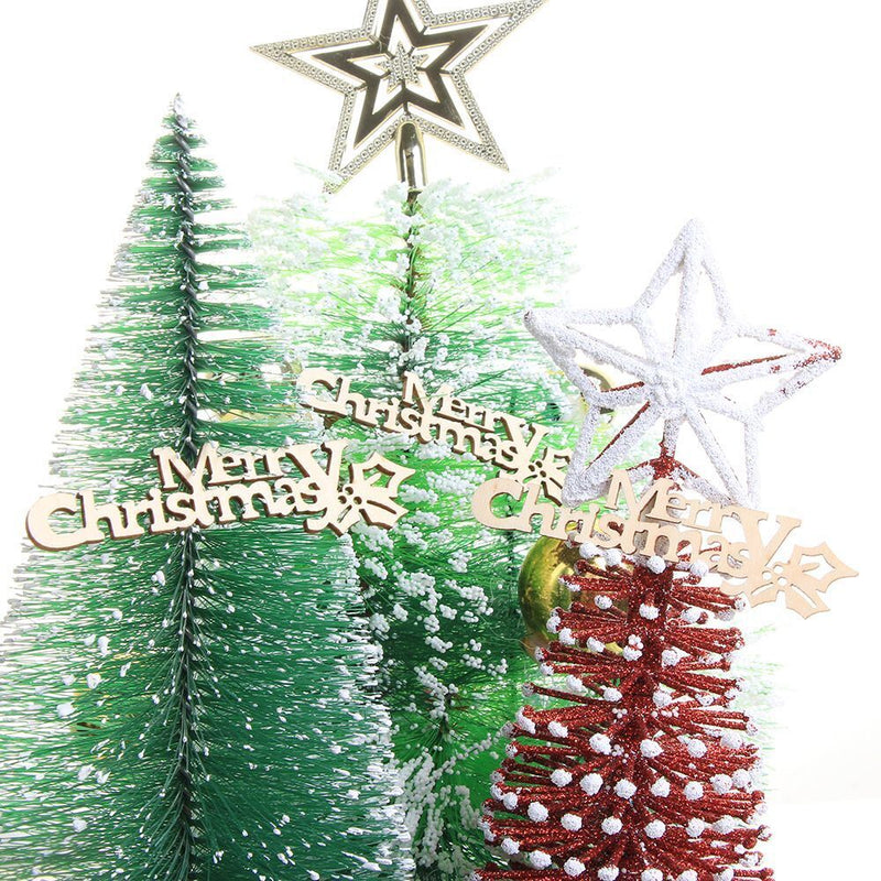 Wood DIY Crafts Wooden Slice Xmas Decoration Merry Christmas Wood Pieces