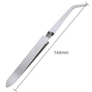 1pc Stainless Steel Nail Art Shaping Tweezer Clip for UV Gel Manicure Tool
