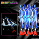 Fishing Soft Lures 8cm Wobbler Lead Head Hook Bait Jigging Bass Fishing Tackles