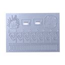 Metal Steel Grass Flower Garden Fence Cutting Die Stencil for DIY Scrapbook