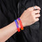 Women Man Jewelry Silicon Bracelet Couple Rainbow Lover Friendship Bracelets
