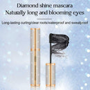 4D Flash Diamond Mascara Waterproof Silk Fiber Thick Lasting Lengthening P0P7