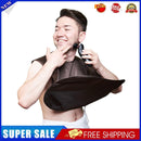 Foldable Beard Shaving Cloth Waterproof Barber Wrap Haircut Cloak (Coffee)