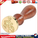 Wax Seal Stamp Plant Printed Fire Painting Stamping DIY Envelopes (C137) Newly