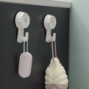 Vacuum Suction Cup Wall Hanging Hook Door Hangers Holder Rack (White) Newly