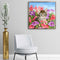 5D DIY Diamond Painting Kits Full Round Drill Cat in Flower Mosaic (A26)
