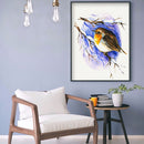 DIY 5D Mosaic Branch Sparrow Picture Gift Full Drill Round Diamond Painting Kit