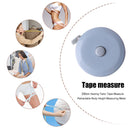 2m Retractable Measure Tape Kid Height Size Gauge Measurement Ruler (Blue) Newly