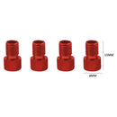 4pcs Presta to US American Bike Valve Adaptor Converter Aluminum Alloy Adapte