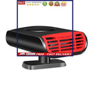 Fan Heater Plug in Cigarette Lighter 180 Degree Rotation Car Heater Defroster