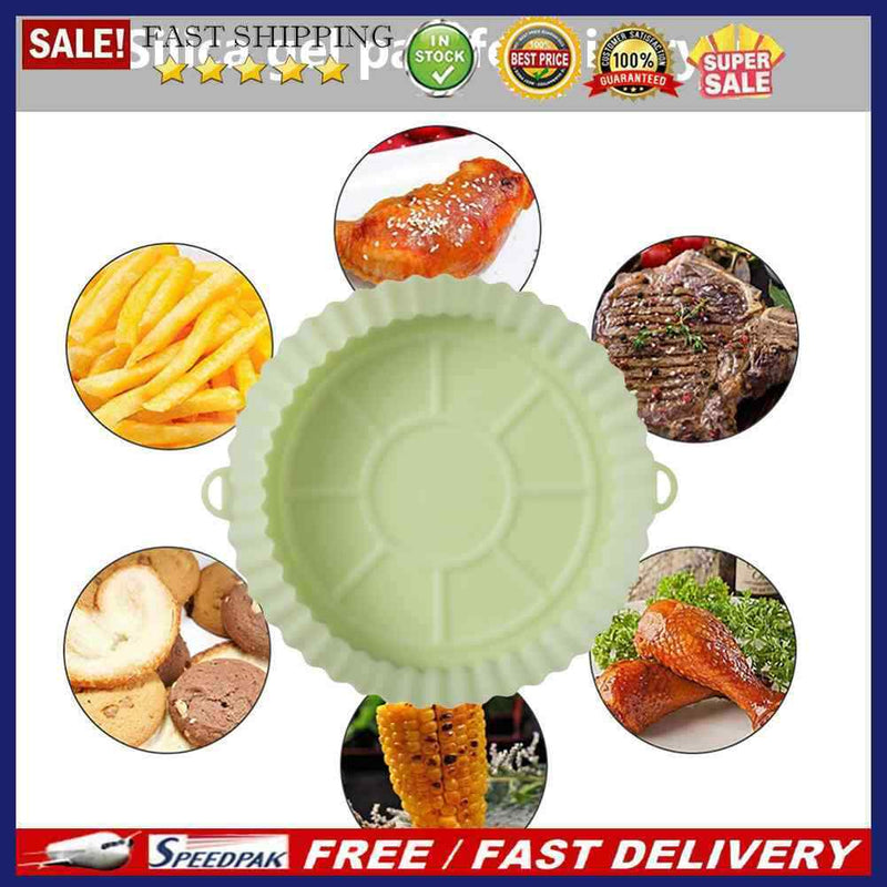 Silicone Air Fryer Tray Environmentally Kitchen Gadgets for Oven Steamer Cooker