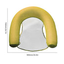 U-Shaped Water Hammock - Inflatable Pool Floats Recliner for Relaxing on Wa
