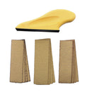 Sander Kit Backing Polishing Pad Hand Sanding Disc Grinding Block with Sandpaper