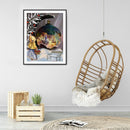 5D DIY Diamond Painting Crystal Ball Girl Full Round Drill Mosaic Art Picture