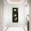 Panda 5D DIY Diamond Painting Rhinestone Full Round Drill for Room Decoration