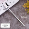 Dessert Long Handle Square Shovel Stirring Scoop Coffee Spoon Stainless Steel