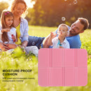 Camping Cushion Seat Foldable XPE Foam Pads Waterproof for Picnic (Pink) Newly