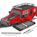 RC Crawler Car Luggage Carrier Roof Rack for 1/24 Axial SCX24 Jeep Wrangler