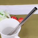 Prosperveil Straws, Premium Stainless Steel Straw Bead Milk Tea Milkshake S