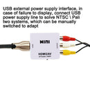 HDMI to RCA AV Converter Composite CVBS Video Adapter 720p SNES Wii 1080p  hot.