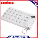 Digital 7days Pill Reminder Organizer Pill Box Case Timer White
