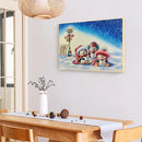5D DIY Diamond Painting Full Round Drill Animal Christmas Rhinestone Mosaic A