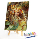 Princess Oil Paint By Numbers Canvas Set Drawing DIY Coloring Picture for Adults