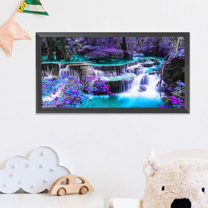 Stamped Cross Stitch Kits DIY Landscape 11CT Printed Canvas Handmade Embroi