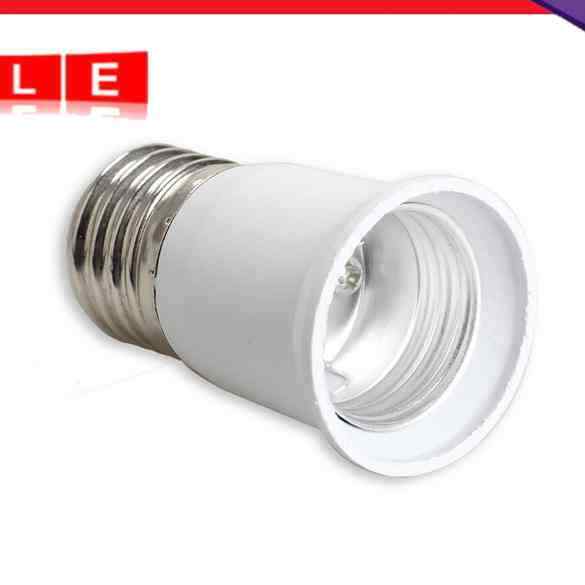 E27 to E27 Extension Socket Base CLF LED Halogen Bulb Lamp Adapter KO