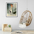Diamond Painting 5D Full Round Drill Mosaic DIY Woman in Nature Kit Wall Deco