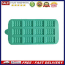 12 Cell Silicone Waffle Chocolate Mould Fondant Candy Pastry Cake Baking Tool