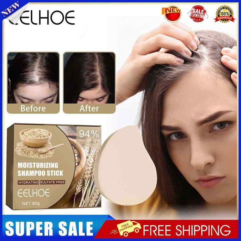 Hair Soap Split Dry Damaged Hair Thickening Soap for Nourishing Hair Care Smooth
