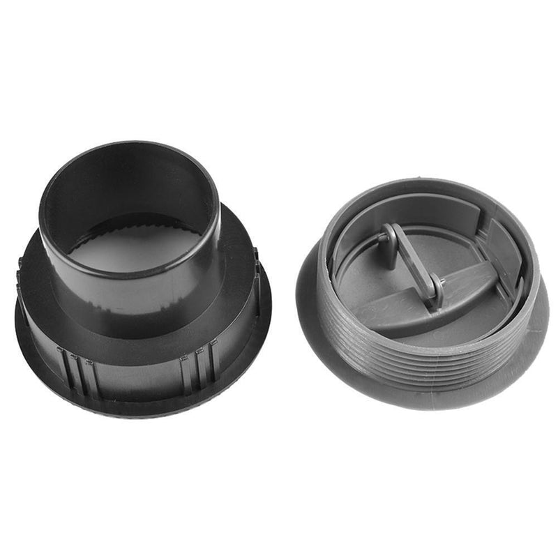 60mm Car RV ATV A/C Vent Air Outlet Rotating Interior Round Ceiling (Grey) Newly