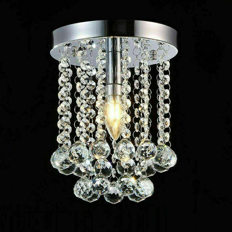 50 mm FENG SHUI HANGING CRYSTAL BALL Sphere Prism Rainbow Pendant K9K2