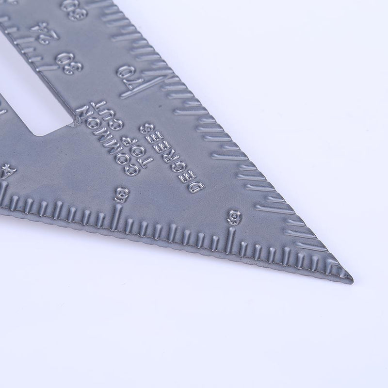 Metric Inch 90 Degree 45  Degree Square Triangle Ruler Measurement  Tools